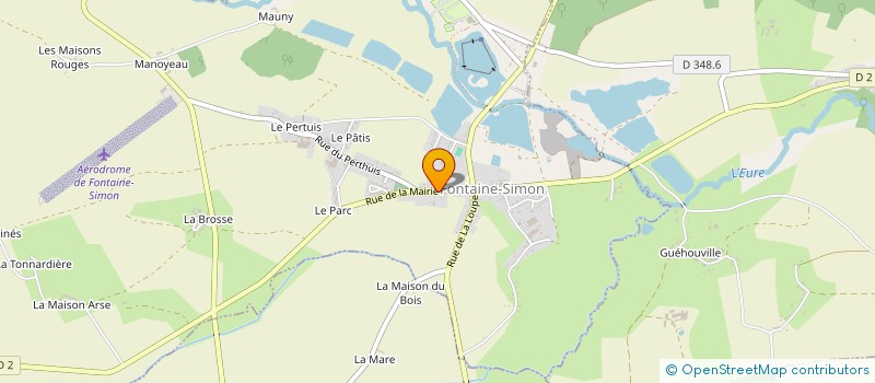 localisation de l'entreprise ASS DEFENSE INTERET AGRO SYLVO CYNEGETIQ à CHAMPROND-EN-GATINE