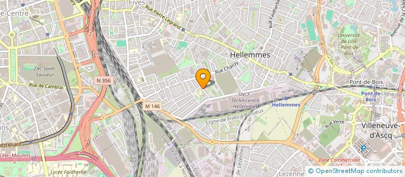 localisation de l'entreprise ASS DEFENSE INTERETS HABITANTS à LILLE