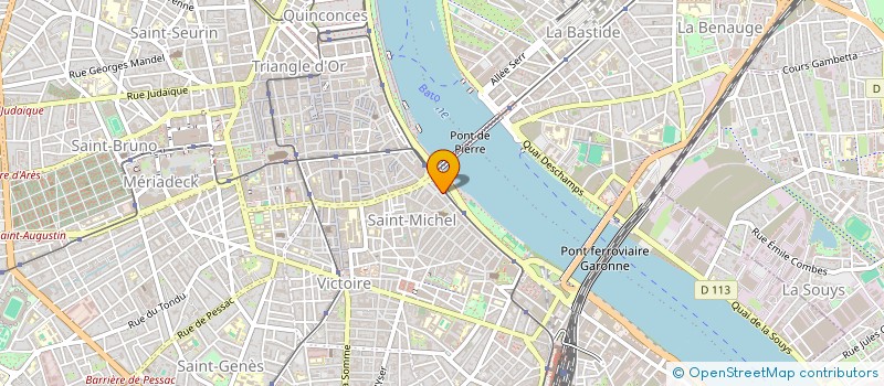 localisation de l'entreprise ASS DEFENSE INTERETS MARINIERS GIRONDE  BORDEAUX