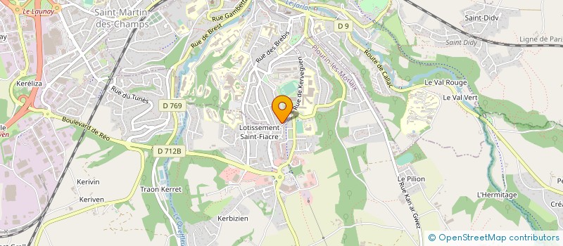 localisation de l'entreprise ASS DEFENSE JURIDIQUE SALARIES MORLAIX à MORLAIX
