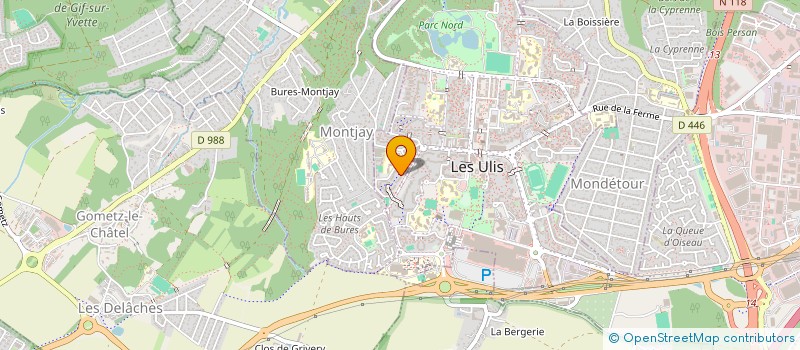 localisation de l'entreprise ASS DEFENSE MALADES ACCIDENTES TRAVAIL.. à LES ULIS