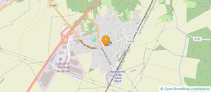 localisation de l'entreprise ASS DEFENSE NUISANCES QUALITE  SAINT-MARD