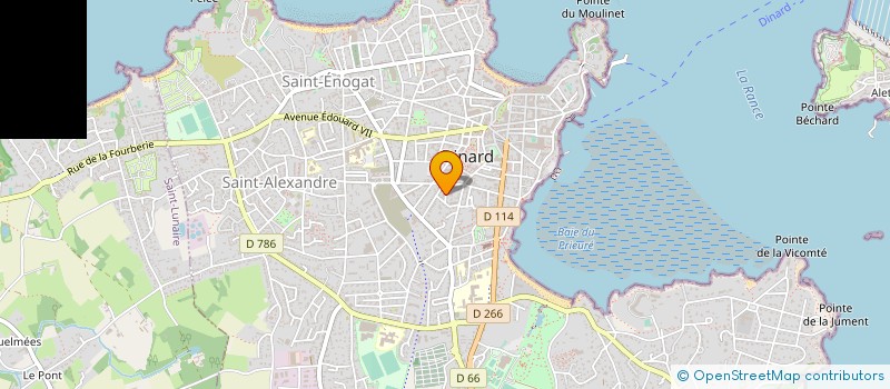 localisation de l'entreprise ASS DEFENSE USAGERS PORT PLAISANCE à DINARD