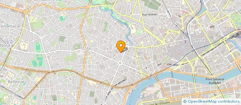 localisation de l'entreprise ASS DEFESE COPROPR 8 ET 10 R VAUQUELIN à NANTES