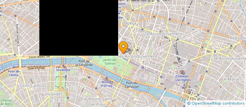 localisation de l'entreprise ASS DEFI à PARIS