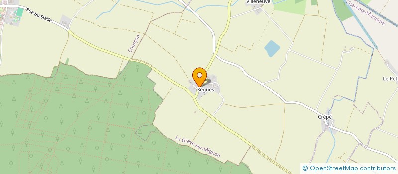 localisation de l'entreprise ASS DEFI DAVID DRAPPEAU  COURCON