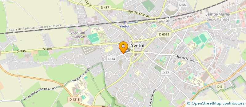 localisation de l'entreprise ASS DELPLANQUE PHILIPPE FAOU YANN à YVETOT