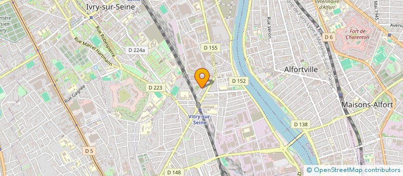 localisation de l'entreprise ASS DEMETER à VITRY-SUR-SEINE
