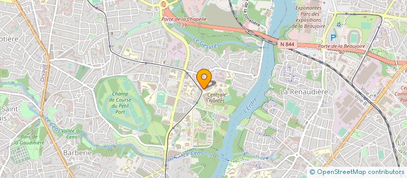 localisation de l'entreprise ASS DEP ACTION CULTURELLE MILIEU SCOLAIR à NANTES