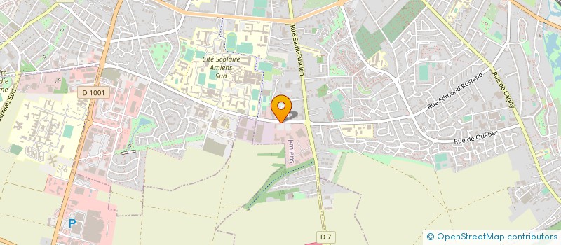 localisation de l'entreprise ASS DEP AMENAG STRUCTURE EXPL AGRICOLE à AMIENS