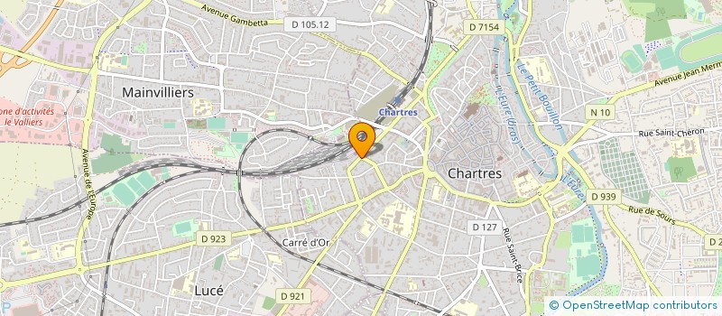 localisation de l'entreprise ASS DEP AUTON SOLIDAR ENSEIG PUBLIC LAIQ à CHARTRES
