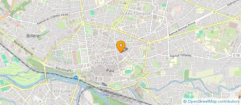 localisation de l'entreprise ASS DEP.CONJOINTS SURVIVANTS DES PYR ATL à PAU