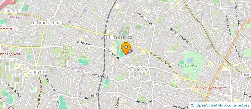 localisation de l'entreprise ASS DEP DE PROTECTION CIVILE EN GIRONDE à BORDEAUX