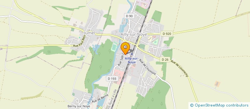 localisation de l'entreprise ASS DEP DE RANDONNEE DE LA SOMME  AILLY-SUR-NOYE