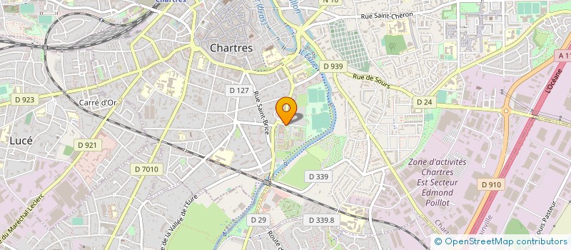localisation de l'entreprise ASS DEP DEFENSE SALARIES DEMANDEUR EMPLO à CHARTRES