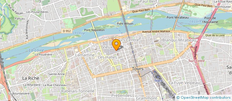 localisation de l'entreprise ASS DEP DEPORTES RESISTANTS PATRIOTES à TOURS