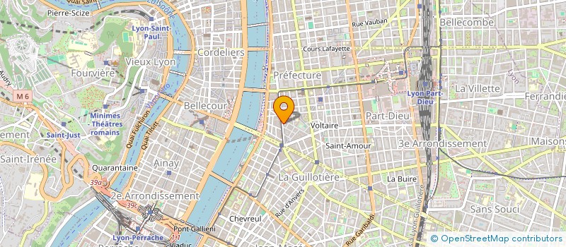 localisation de l'entreprise ASS DEP FINANCEMENT PARTI SOCIALISTE 69  LYON