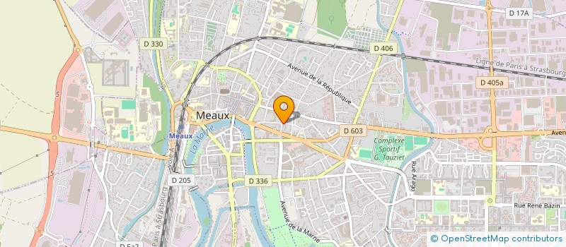localisation de l'entreprise ASS DEP INFORMATION LOGEMENT 77 à MEAUX
