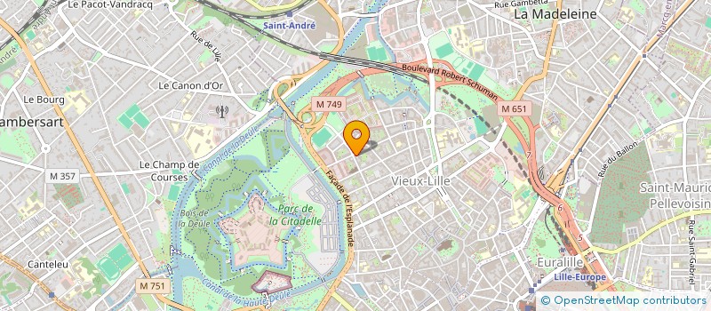 localisation de l'entreprise ASS DEP PARENT ELEVE ENSEIGN PUBLIC NORD à LILLE