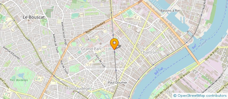 localisation de l'entreprise ASS DEP POUR INFORMATION AU LOGEMENT à BORDEAUX