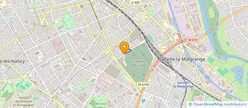 localisation de l'entreprise ASS DEP PRESENCE VERTE LORRAINE à VANDŒUVRE-LES-NANCY