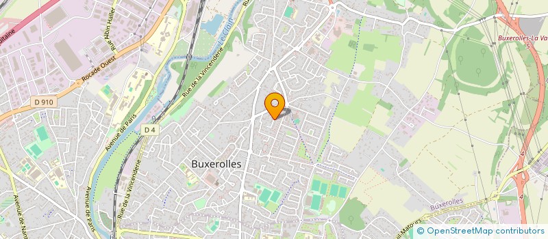 localisation de l'entreprise ASS DEP SAUVEGARDE L'ENFANT A L'ADULTE  BUXEROLLES