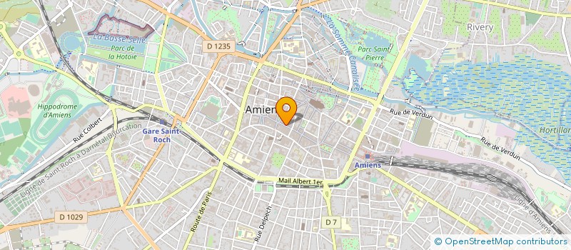 localisation de l'entreprise ASS DEPART AIDE VICTIME INFRACTIONS à AMIENS