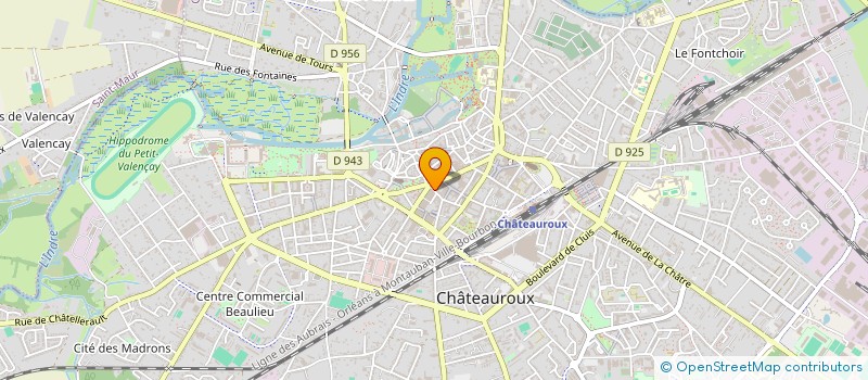 localisation de l'entreprise ASS DEPART DES ACPG ET CATM à CHATEAUROUX