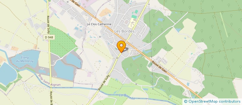 localisation de l'entreprise ASS DEPART RADIO-AMATEURS AU SERVICE SECURITE CIVILE LOIRET à LES BORDES