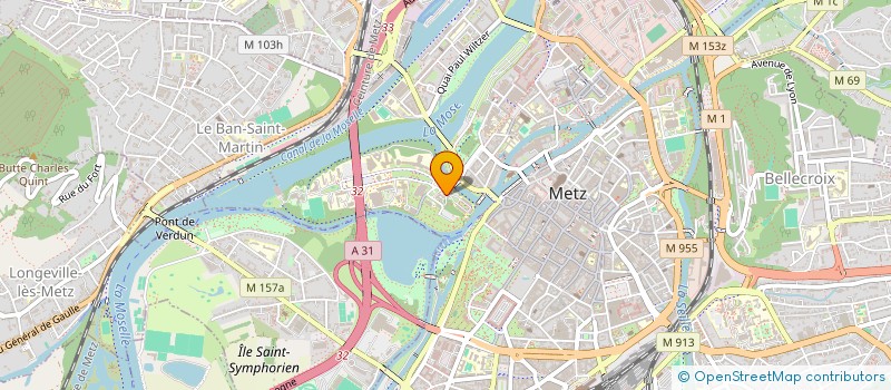 localisation de l'entreprise ASS DEPARTEM DOCUMENTATION PEDAGOGIQUE  METZ