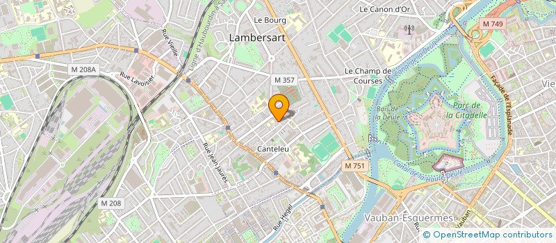 localisation de l'entreprise ASS DEPARTEMENT COMBATTANTS PRISONNIERS à LAMBERSART