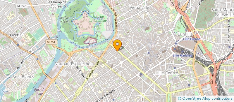 localisation de l'entreprise ASS DEPARTEMENT FORMA EVALU MEDEC FAMILL à LILLE