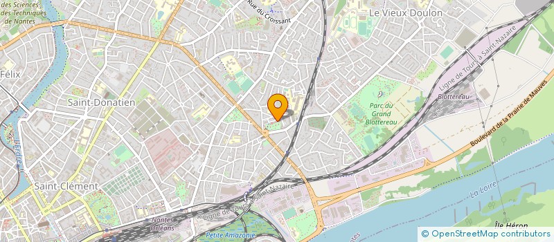 localisation de l'entreprise ASS DEPARTEMENTALE DE FORMATION à NANTES