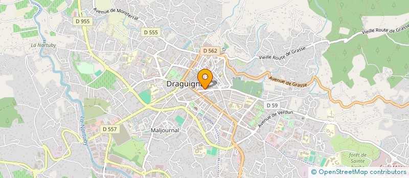 localisation de l'entreprise ASS DEPARTEMENTALE DE L ELEVAGE VAROIS  DRAGUIGNAN