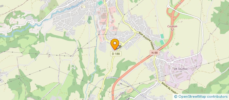 localisation de l'entreprise ASS DEPARTEMENTALE FINANCEMENT DU RPR à LE PUY-EN-VELAY