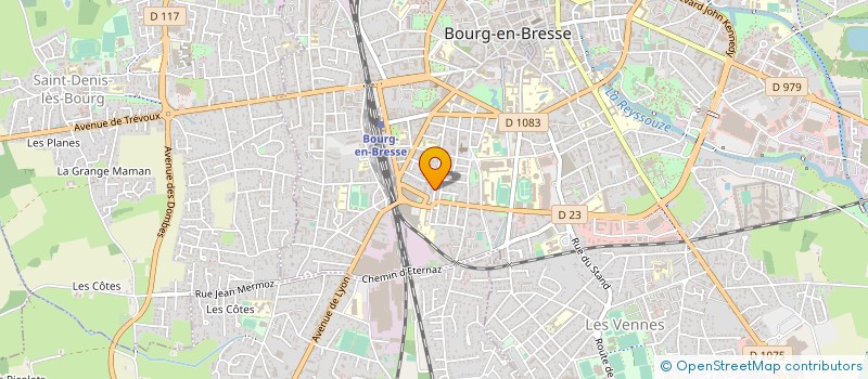 localisation de l'entreprise ASS DEPARTEMENTALE INFORMATION LOGEMENT à BOURG-EN-BRESSE