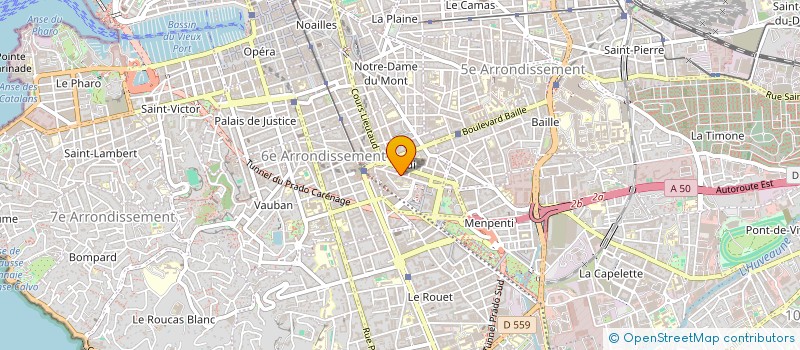 localisation de l'entreprise ASS DEPARTEMENTALE POUR L INTERIM SOCIAL à MARSEILLE