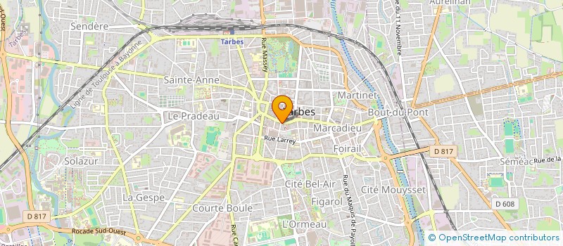 localisation de l'entreprise ASS DEPARTEMENTALE RESISTANTS PATRIOTES DES HAUTES-PY à TARBES