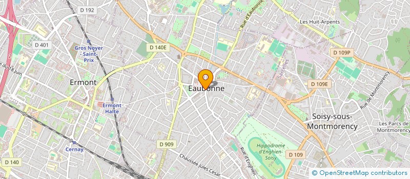 localisation de l'entreprise ASS DEPISTAGE TRAIT ENFANCE INADAPTEE à EAUBONNE