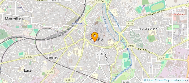 localisation de l'entreprise ASS DEPT FINANCEMENT RPR EURE ET LOIR à CHARTRES