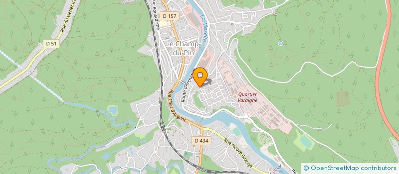 localisation de l'entreprise ASS DEPT PUPILLES DE L'ENSEIGNEMENT à EPINAL