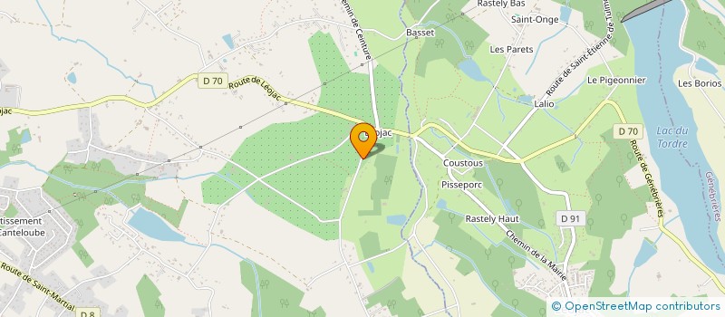 localisation de l'entreprise ASS DEPT REFLEXION ACTION CULT LAIQUE  MONTAUBAN