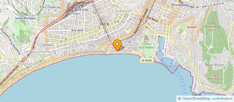 localisation de l'entreprise ASS DERMATOLOGISTES LIBER NICE COTE AZUR à NICE