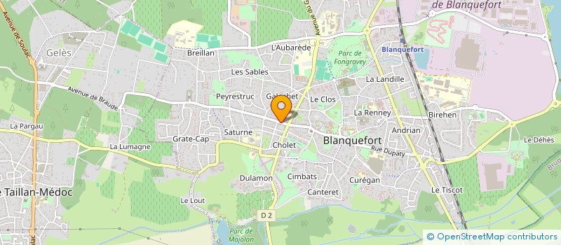 localisation de l'entreprise ASS DERMATOLOGUES VENEROLOGUES DU S- O à BLANQUEFORT