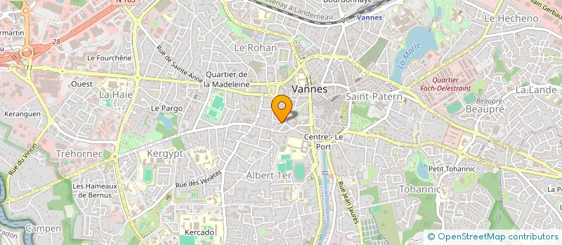 localisation de l'entreprise ASS DES ACHATS VENTES BOVINS SELECT à VANNES