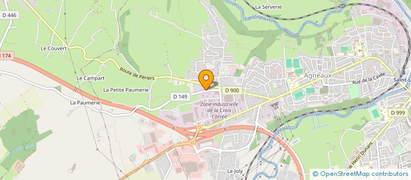 localisation de l'entreprise ASS DES AMIS D'ALAIN FOURNIER  AGNEAUX