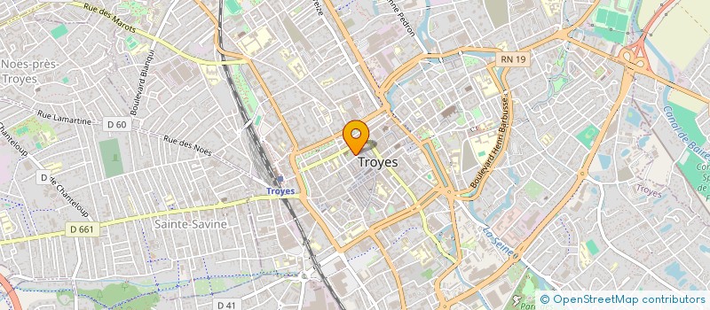 localisation de l'entreprise ASS DES AMIS D'ALEXANDRE ANOSOV à TROYES