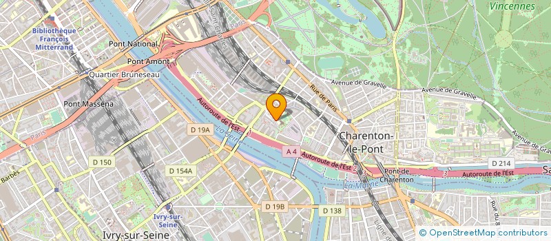 localisation de l'entreprise ASS DES AMIS DE J H LARTIGUE à CHARENTON-LE-PONT