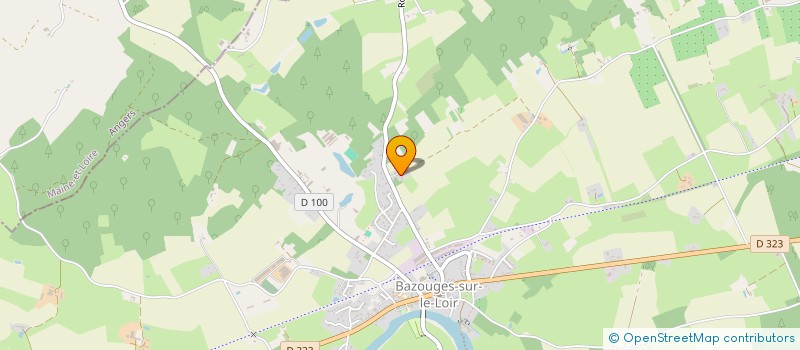 localisation de l'entreprise ASS DES AMIS DE L'AUMONERIE CATHOLIQUE AUX ARMEES FRANCAISES - SARTHE (AAACAF-SARTHE) à BAZOUGES CRE SUR LOIR