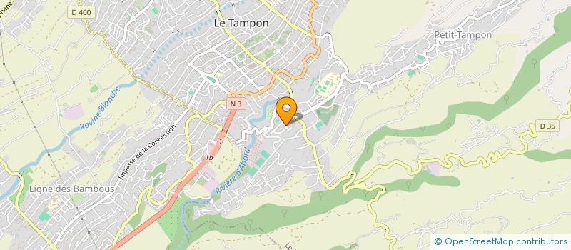 localisation de l'entreprise ASS DES AMIS DE L ECOLE ANTOINE LUCAS à LE TAMPON